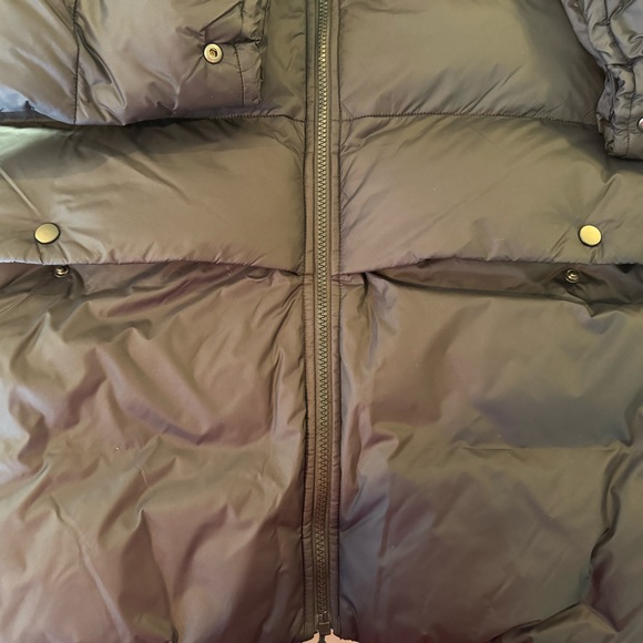Womens Northface oversized puffer jacket - BLACK - Picture 3 of 11
